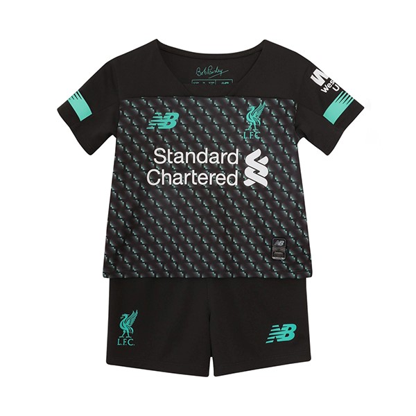 Camiseta Liverpool 3ª Kit Niño 2019 2020 Negro